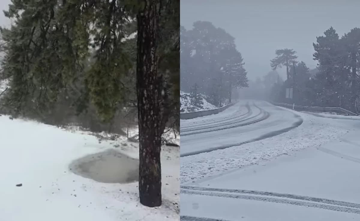 Dichter Nebel und Regen in Troodos – Straßen sind rutschig