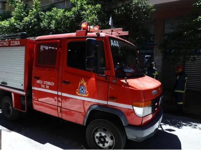 Fire in Basement in Patisia: Immediate Fire Department Response