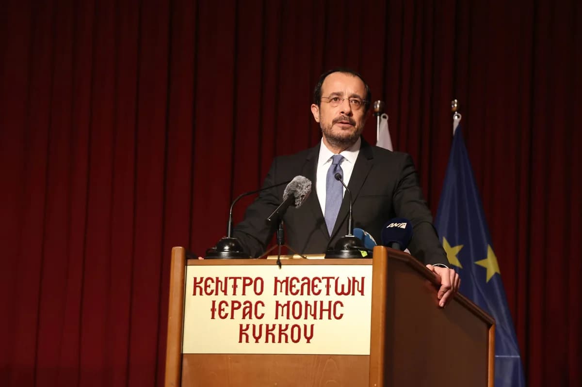 Christodoulides: Zypern ist Teil der Lösung, Ehrung der Kämpfer des türkischen Aufstands 1963-64