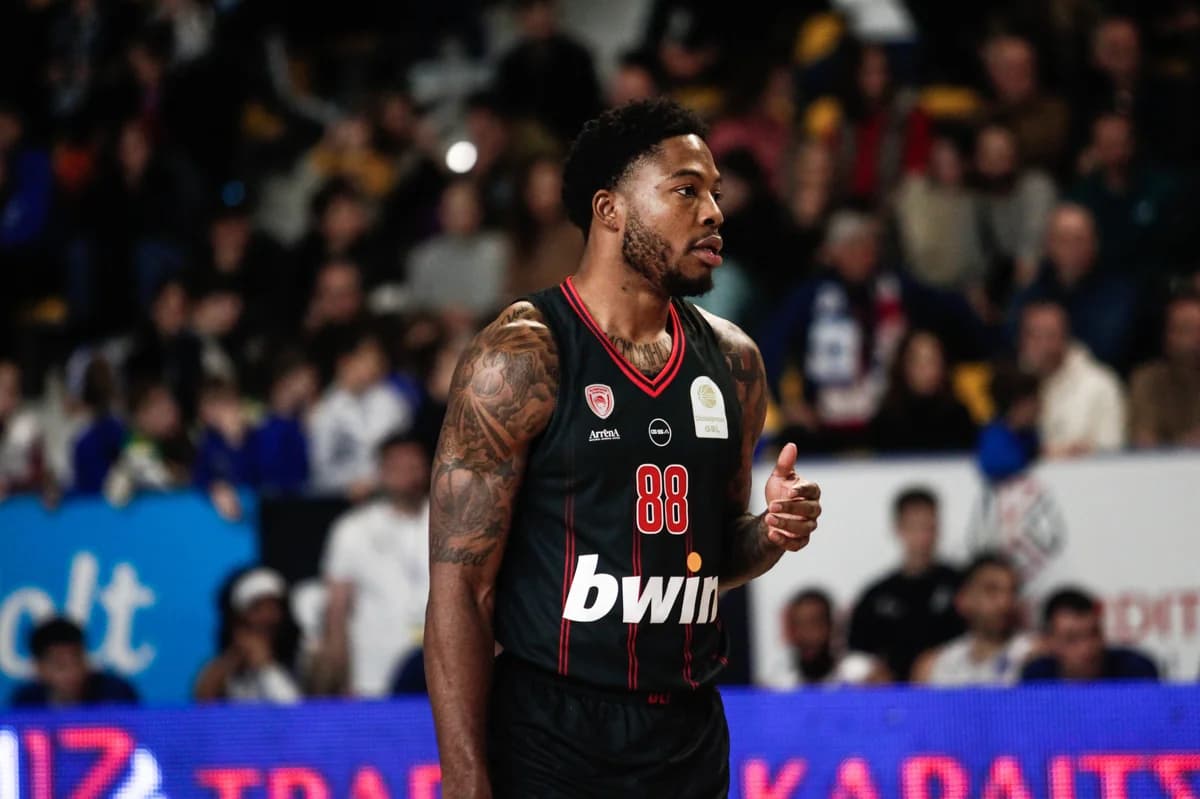 T. Jones: "My goal is to win all titles with Olympiacos"