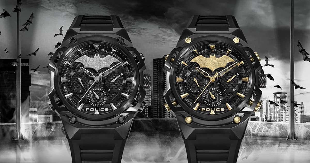 POLICE x BATMAN: Limited Edition Часы для Коллекционеров