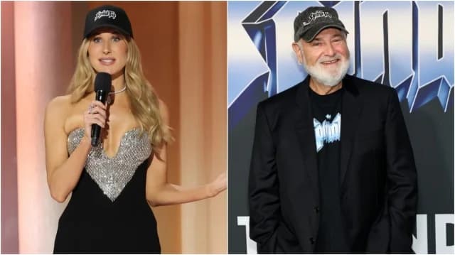 Nikki Glaser Honors Rob Reiner at Golden Globes