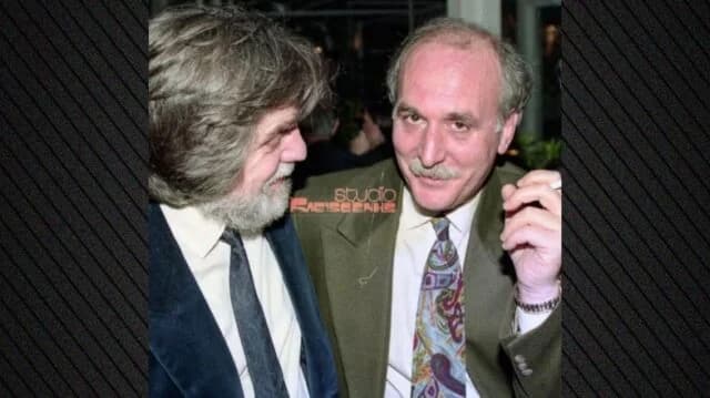 Unveröffentlichtes Foto von Giorgos Papadakis und Vasilis Mavromatis aus dem Jahr 1993