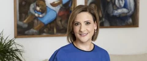 La Primera Dama recibe a corresponsales de prensa extranjera en el Palacio Presidencial
