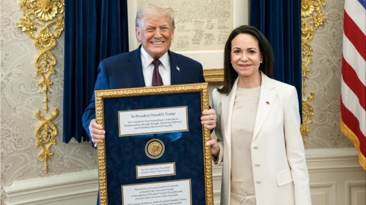 Machado schenkt Trump den Friedensnobelpreis – 'Wunderbare Geste'