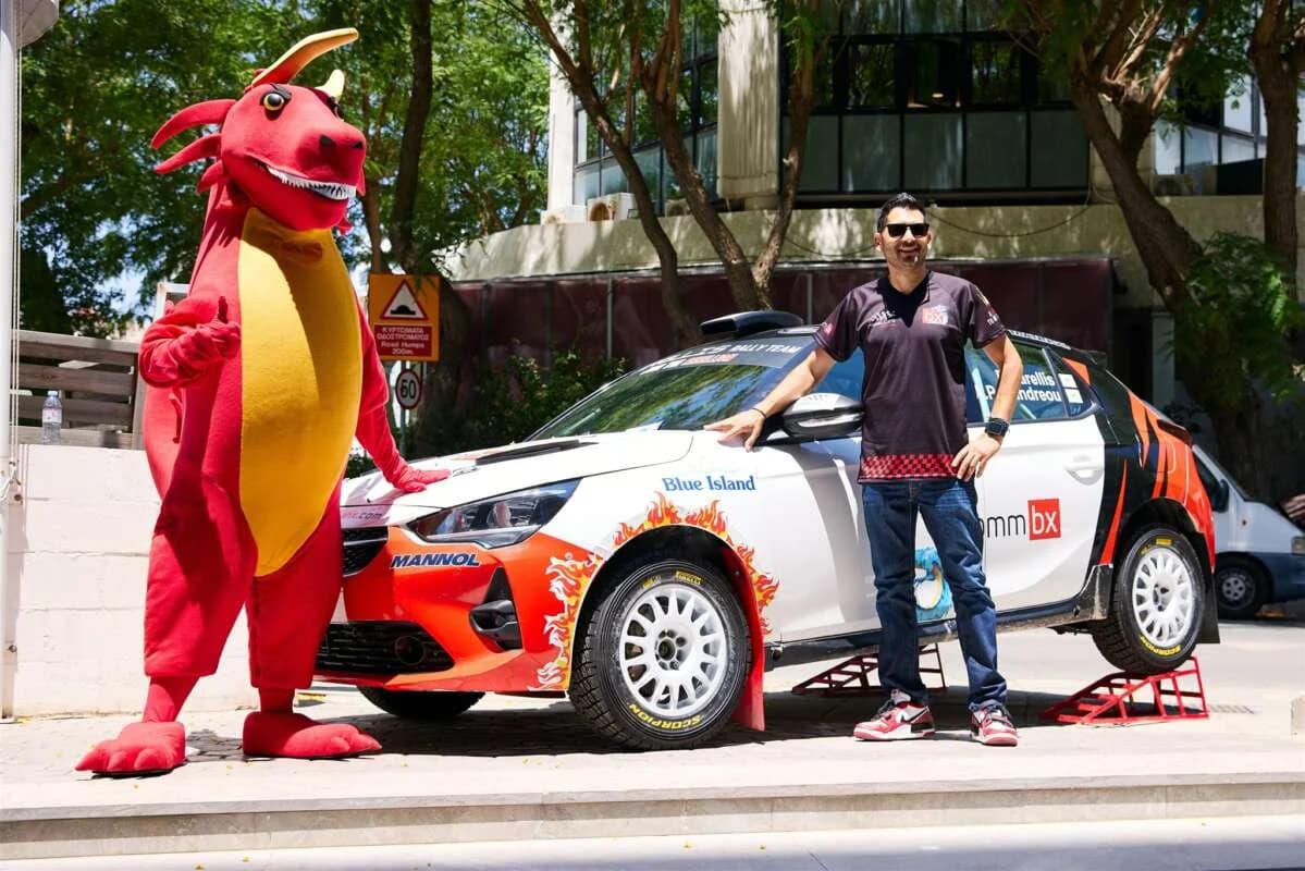 ECOMMBX supports Parellis Rally Team at the Acropolis Rally