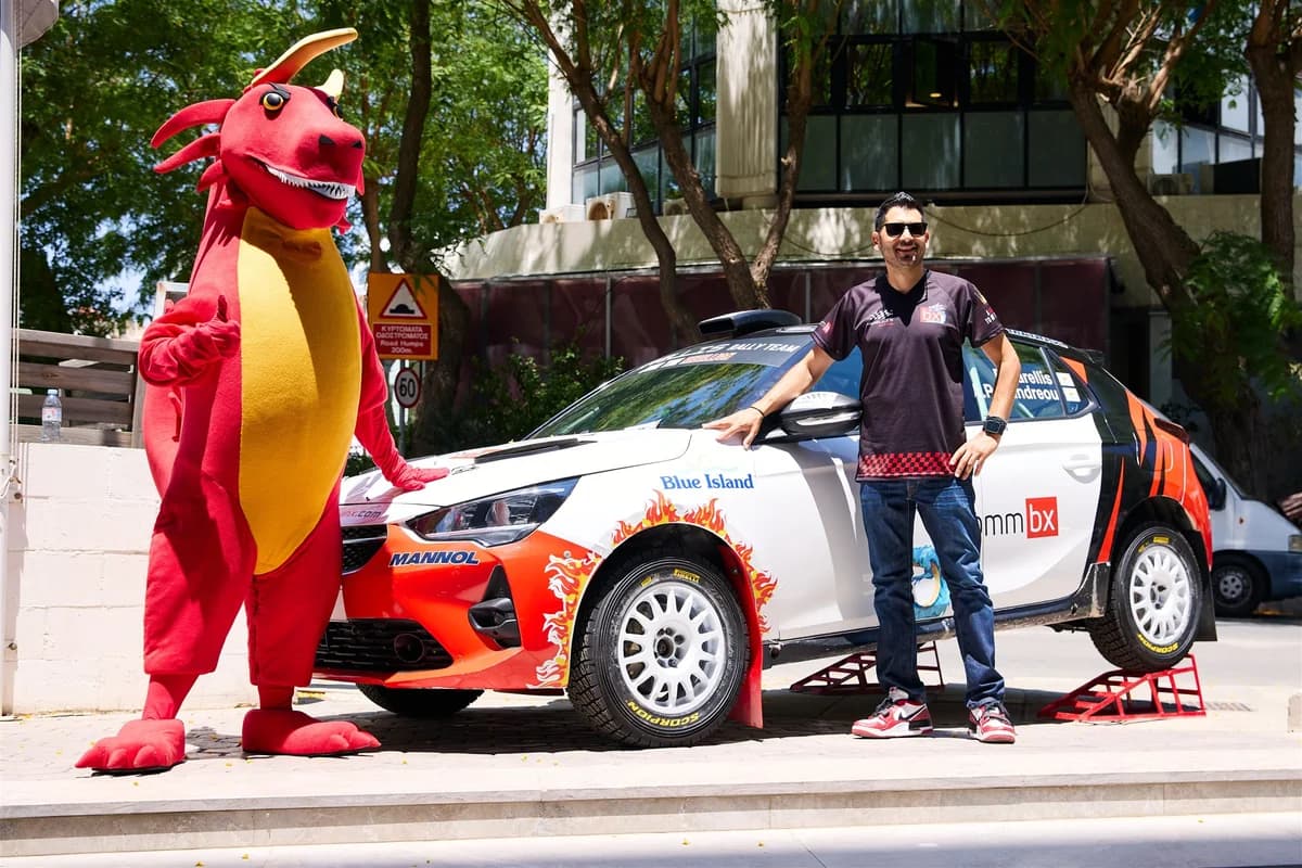 ECOMMBX supports Parellis Rally Team in Acropolis Rally