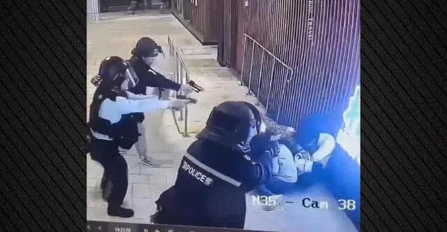 Hong Kong: Police Fatally Shoot Man Before He Attacks Woman