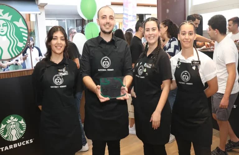 Starbucks: Summer Party and Barista Championship in Finikoudes