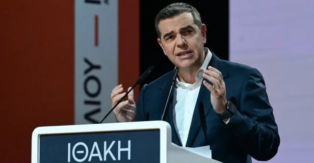 Ципрас в Салониках: Критика правительства на презентации «Итаки»