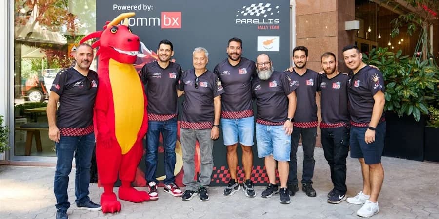 ECOMMBX Sponsors Parellis Rally Team for Acropolis Rally