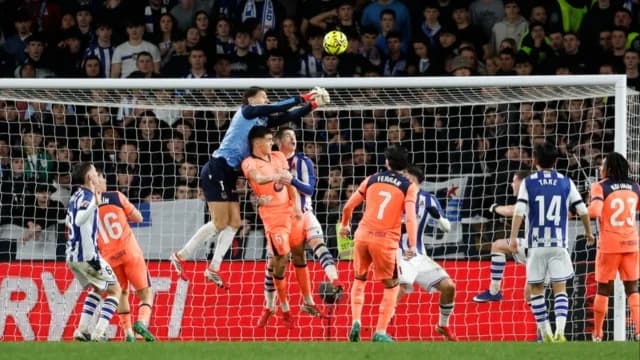 La Liga: Real Sociedad - Barcelona 2-1, Baskischer Sieg