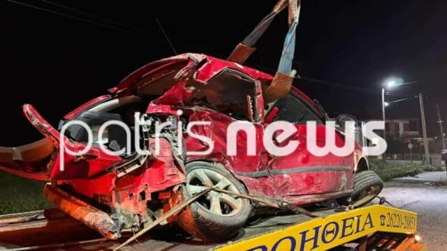 Αμαλιάδα: Πέθανε ο 42χρονος οδηγός μετά από τροχαίο