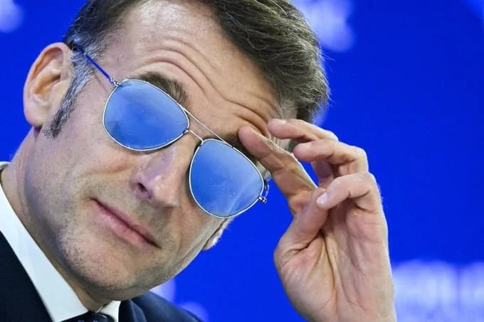 Las gafas de sol 'Top Gun' de 775 dólares de Macron impulsan el precio de las acciones