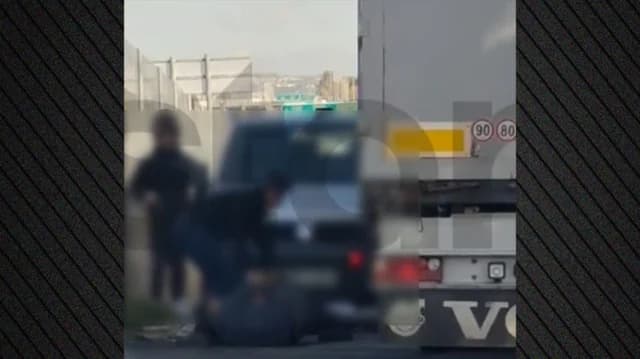 Drivers Brawl Over Right-of-Way in Lykovrisi