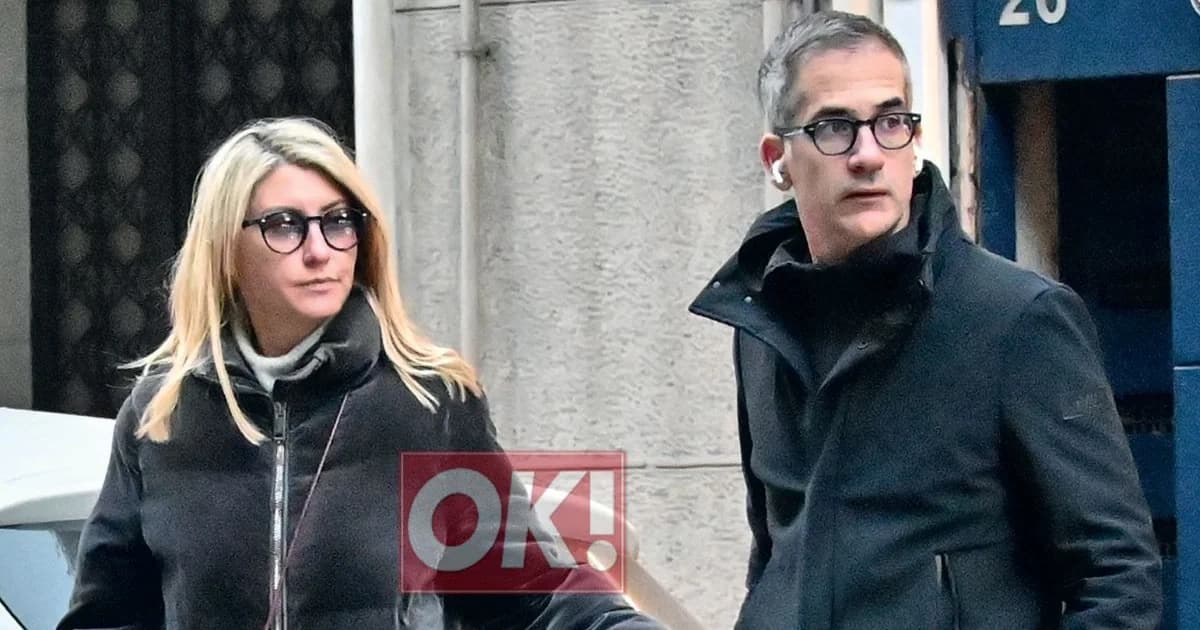 Σία Κοσιώνη και Κώστας Μπακογιάννης: Βόλτα στο Κολωνάκι