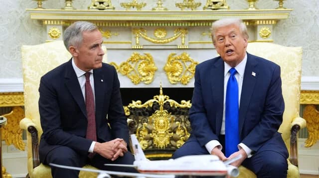 Trump amenaza a Canadá con aranceles del 100% por acuerdo comercial con China