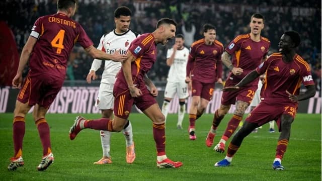 Serie A: Roma and Milan draw 1-1 ahead of Panathinaikos match