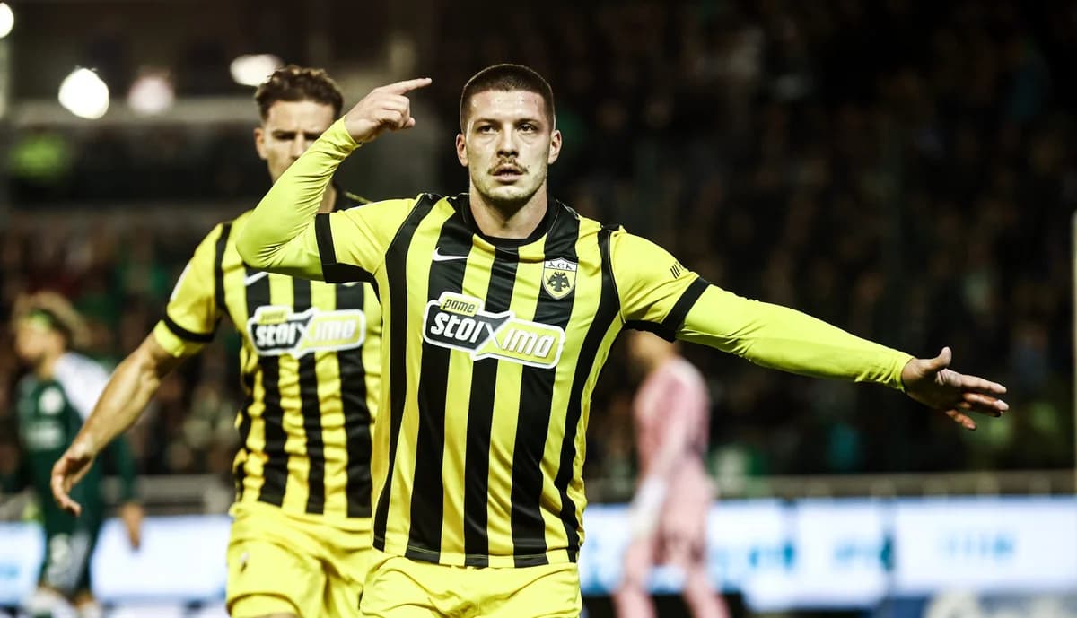Jović unter den Top-Torschützen von AEK