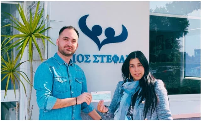 קולומביה קונפקשנרי תורמת 3,000 אירו לקרן אגיוס סטפנוס