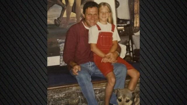 Sara Eskenazy: Touching Post for Her Father, Alberto