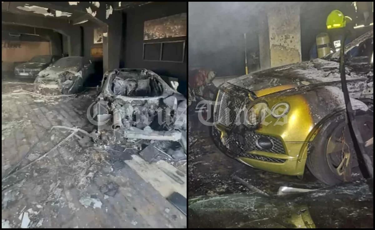 Investigation into Arson Attacks at Car Showrooms in Limassol and Paphos