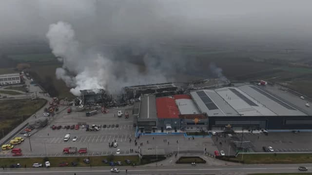Trikala: Incendio en la fábrica de Violanta – Cinco muertos