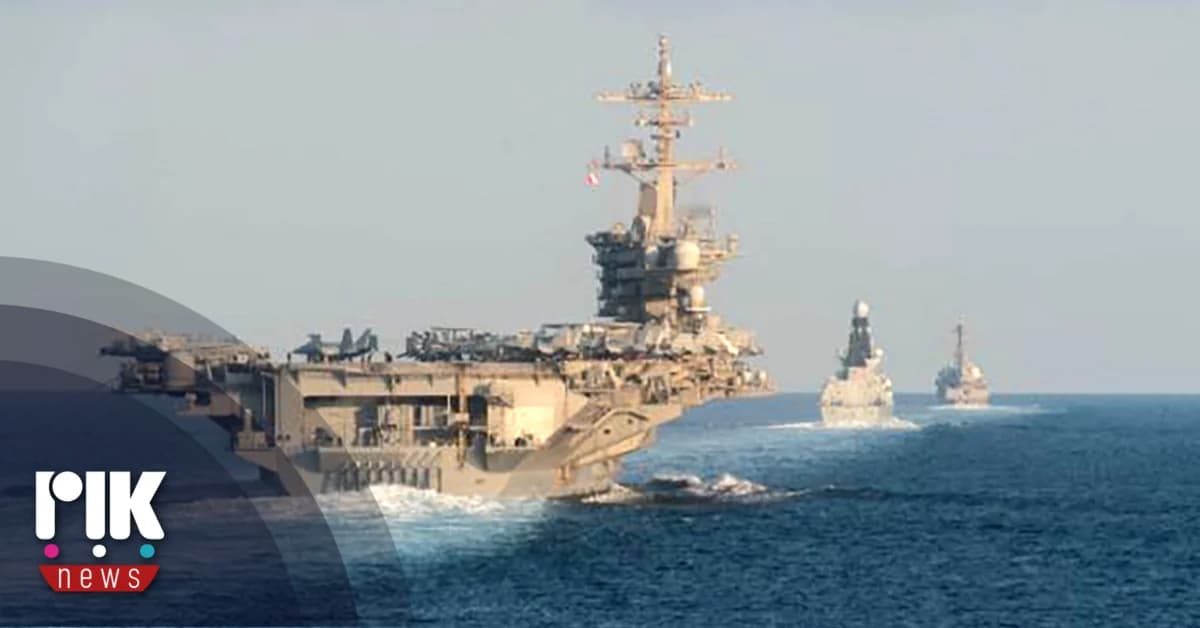 Portaaviones Abraham Lincoln llega a Medio Oriente