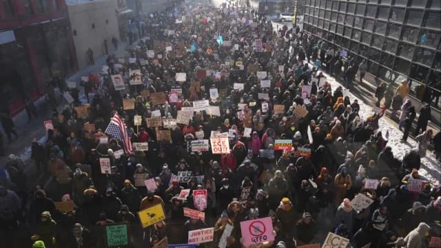 Proteste in Minneapolis nach dem Tod von Alex Preti
