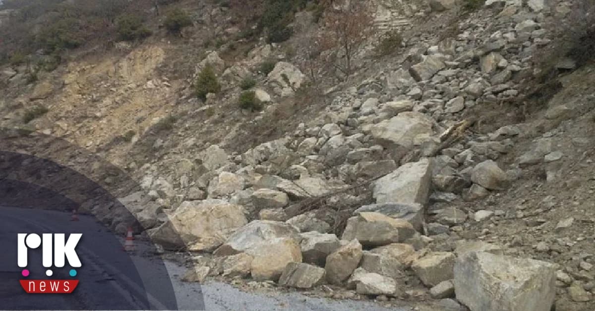 利马索尔-阿格罗斯公路：因降雨引发的山体滑坡警告