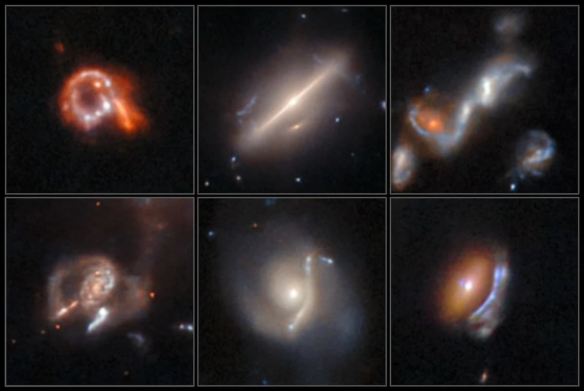 Hubble-Teleskop: KI identifiziert seltene astronomische Objekte (VID)