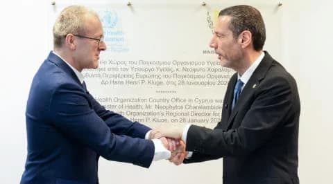 משרד ארגון הבריאות העולמי נחנך בקפריסין: 'פרק חדש' לבריאות