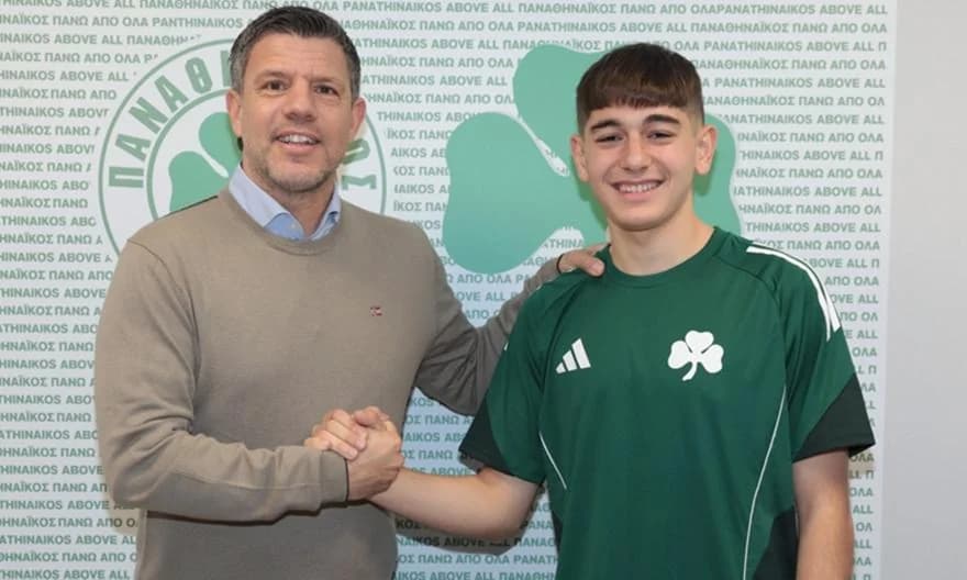 Panathinaikos: Christoforos Karagounis signs professional contract