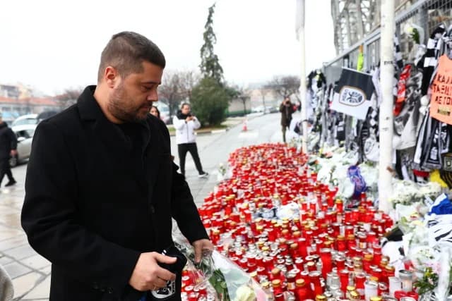 Μ. Γκαγκάτσης στην Τούμπα: «Τέτοιες στιγμές τα λόγια είναι περιττά»