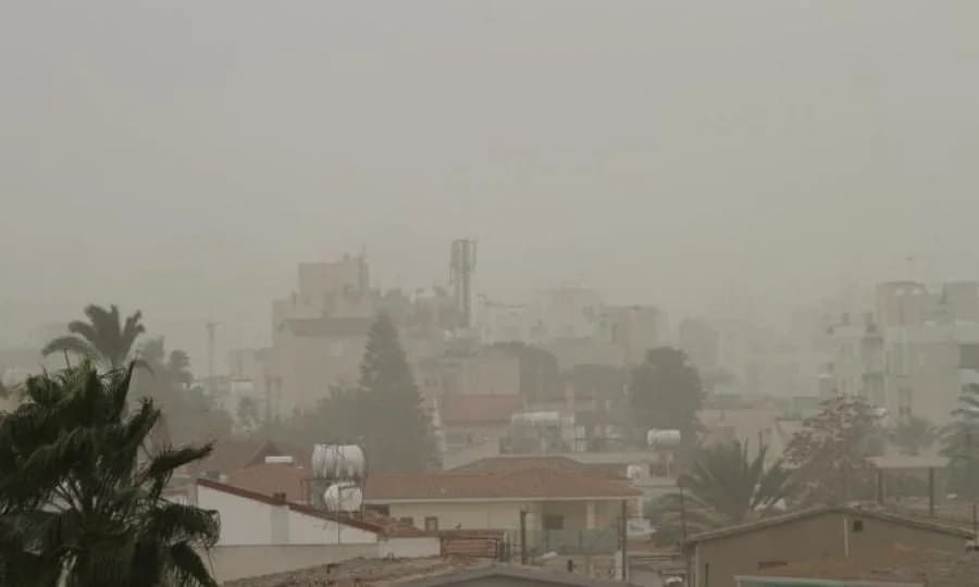 Tiempo: Lluvia, polvo y niebla hoy en Chipre