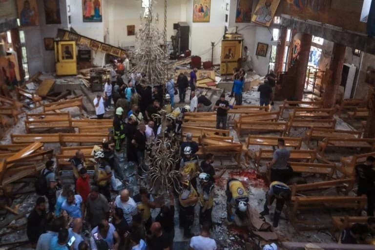 Holy Synod Condemns Attack on Prophet Elias Church in Damascus
