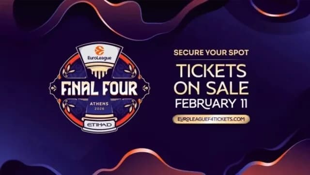 Final Four Αθήνα 2026: Έναρξη διάθεσης εισιτηρίων και τιμές