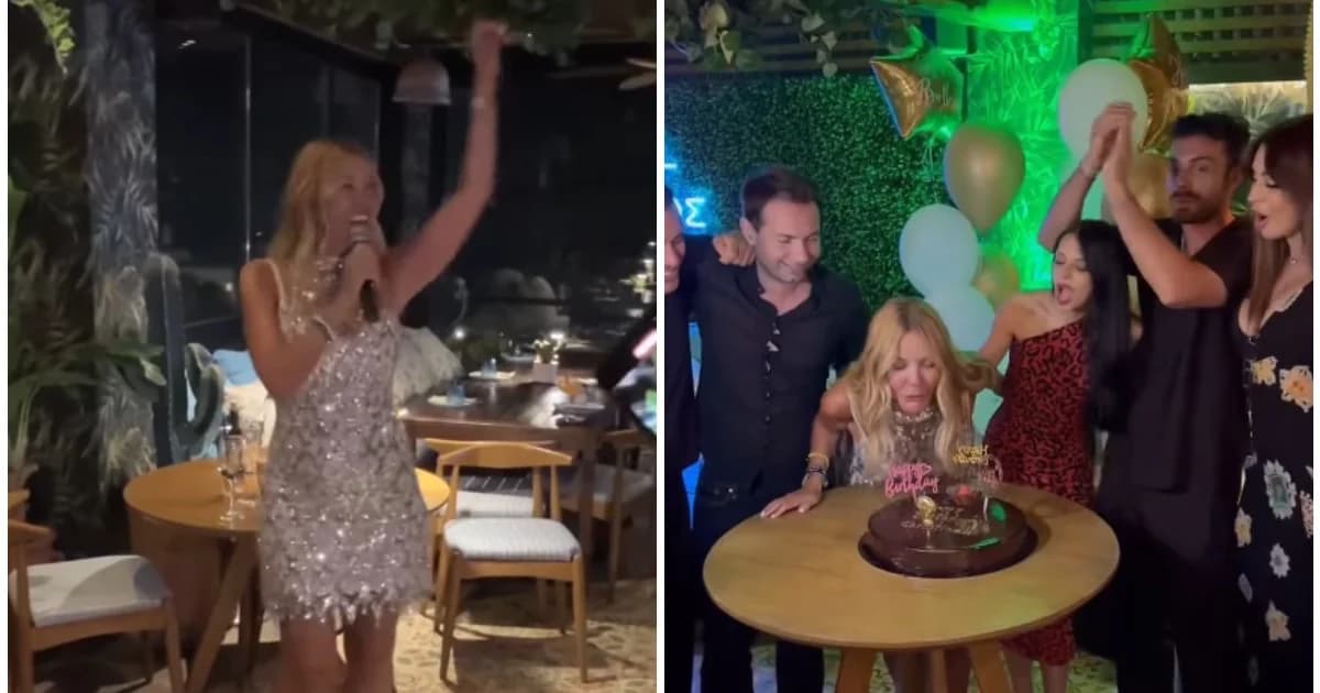 Christina Pappa's glamorous birthday party in Mykonos