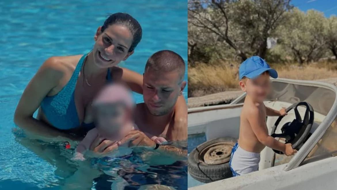 Αλέξανδρος Κοψιάλης και Σοφία Φυρού: Γιορτάζουν τα 5α γενέθλια του γιου τους, Κωνσταντίνου