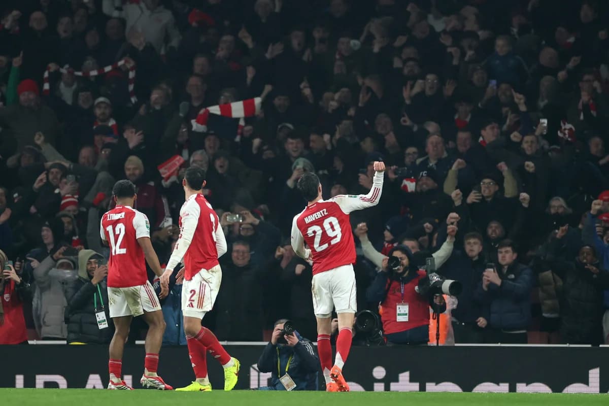 Arsenal Reaches League Cup Final