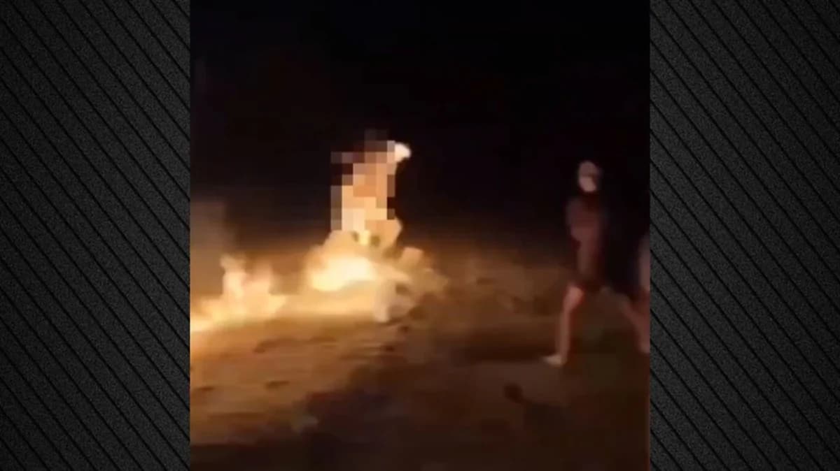 Florida: Adolescente prende fuego a su amigo y se ríe