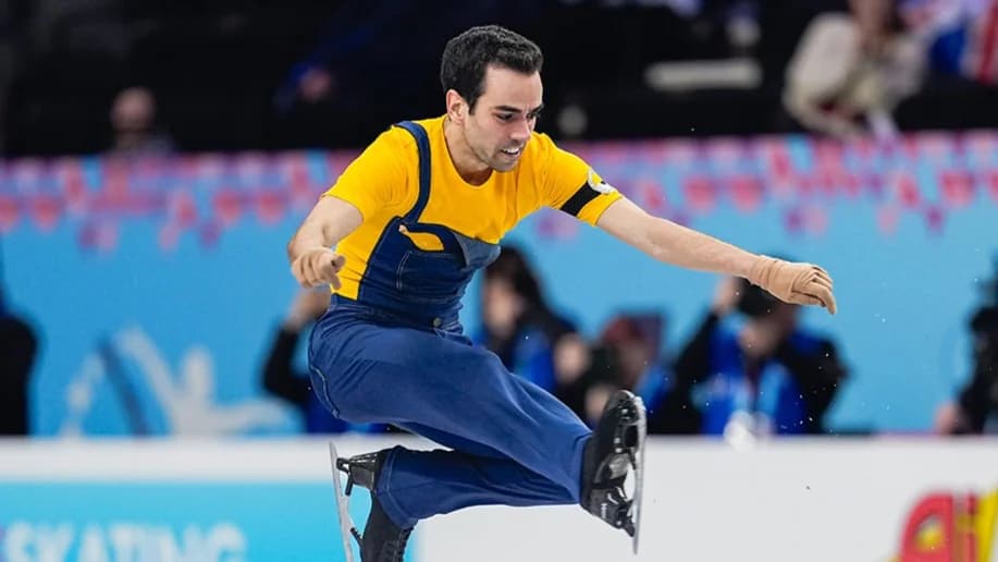 Olympische Winterspiele: Athlet läuft zu Musik von den Minions