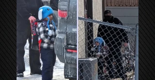 «Βλέπει εφιάλτες» λέει ο πατέρας του 5χρονου Λίαμ μετά τη σύλληψη από την ICE