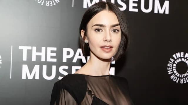 Lily Collins comparte video de su escapada familiar en la campiña británica