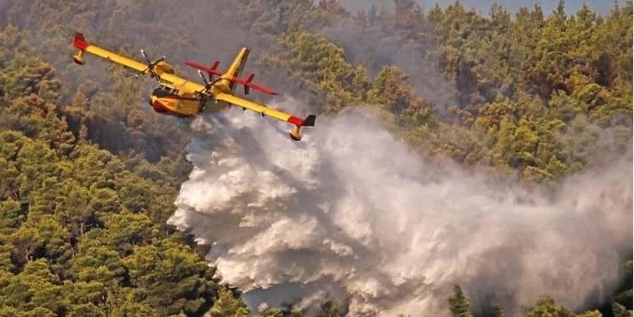 Ετοιμότητα Λευκωσίας για βοήθεια στην κατάσβεση της πυρκαγιάς στη Χίο