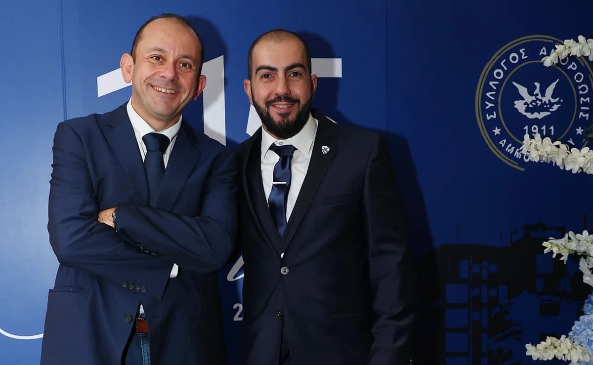 Dr. Kyriakos Yagou bei Anorthosis-Veranstaltung