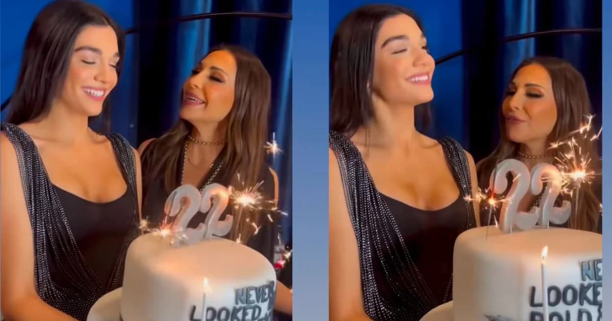 Melina Nikolaidi: Birthday with her mother