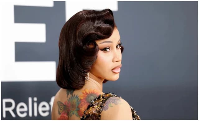 Cardi B se cae mientras baila con un robot en San Francisco