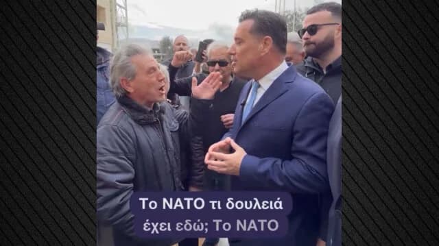 אדוניס גאורגיאדיס: דיאלוג עם פעילי איגודים של סיריזה ו-KKE בלפקדה