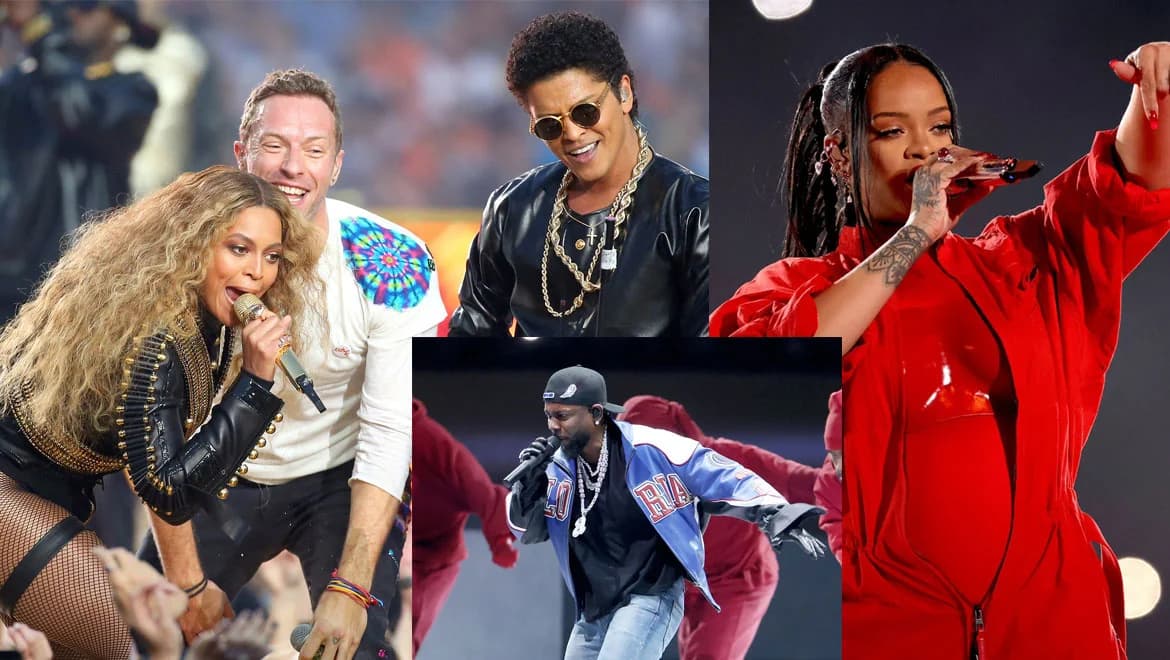 Super Bowl Halftime Show: Οι 10 Εμφανίσεις με τις Περισσότερες Τηλεθεάσεις
